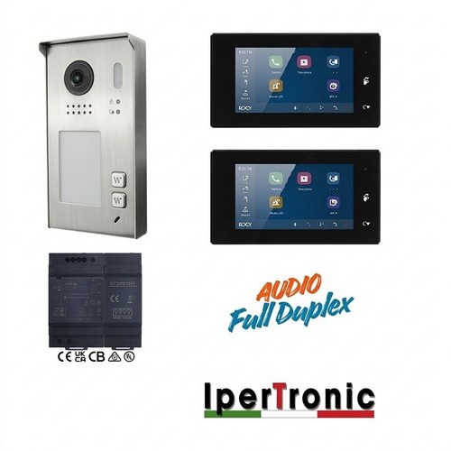 Kit videocitofono bifamiliare - kit,