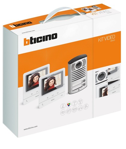 Kit videocitofono bifamiliare