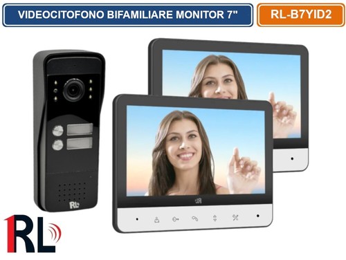 Videocitofono bifamiliare due - bifamiliare,