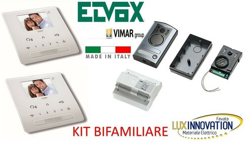 Kit videocitofono elvox - kit,
